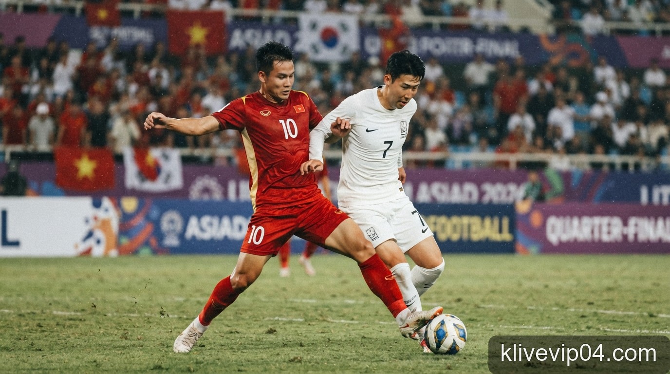 ASIAD 2026: U23 Việt Nam đối đầu Hàn Quốc tại tứ kết - Thử thách cực đại