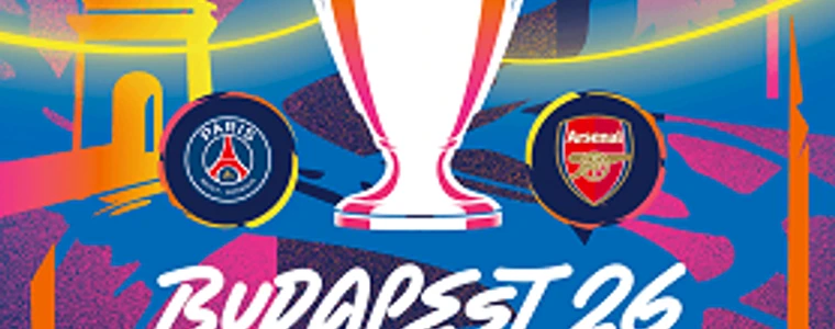 Cúp Champions League đặt trên bàn phủ vải xanh trong bối cảnh lễ bốc thăm vòng phân hạng mùa giải 2026/27